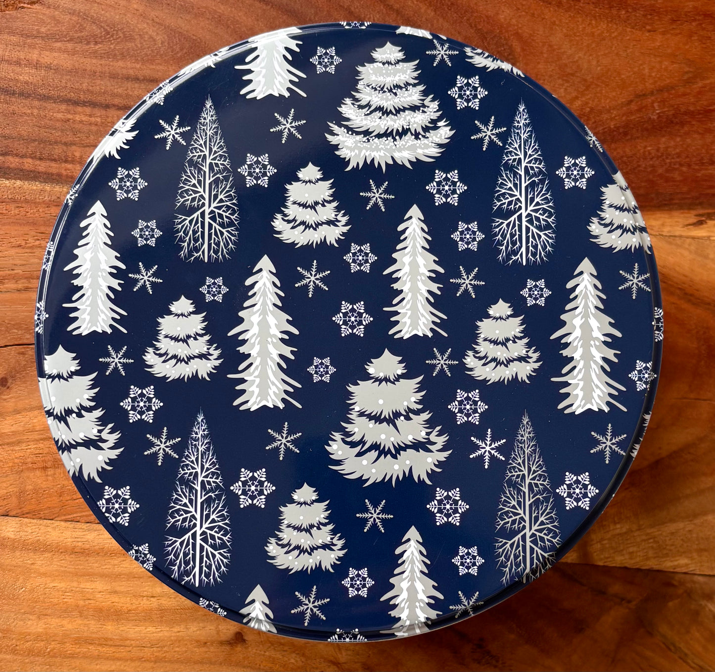 Large Christmas Tin