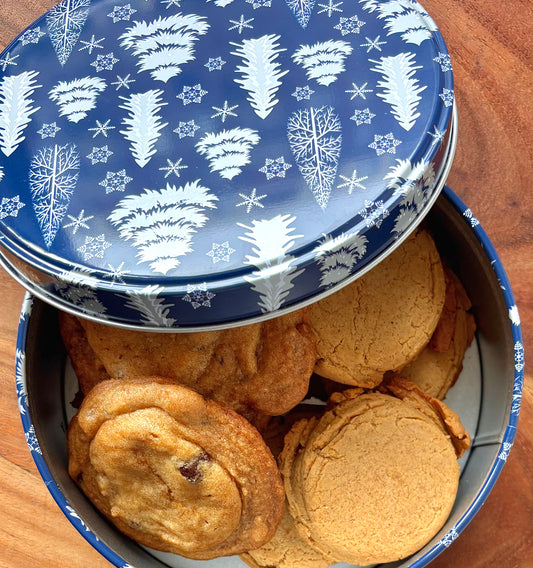 Small Christmas Tin
